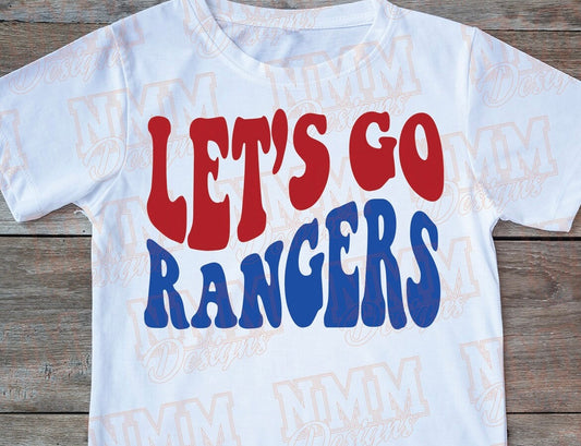 Groovy Let’s Go Rangers