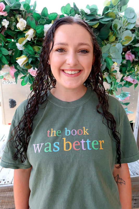 The book was better tshirt📚